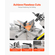 VEVOR Metal Horizontal Band Saw 7 x 12 in 1,1 kW Variable Speed ​​Saw 220V