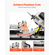 VEVOR Metal Horizontal Band Saw 7 x 8,25 in 1,1 kW Variable Speed ​​Saw 220V