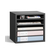 VEVOR Wooden Literature Organizer 5 θέσεων με ρυθμιζόμενα ράφια Γκρι