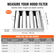 VEVOR 15,5Wx19,5H Inch Commercial Hood Filter Range Hood Διάφραγμα από ανοξείδωτο χάλυβα