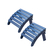 VEVOR Adirondack Ottoman 2 Set 18,7L x 18,9W x 13,8H Inch HDPE Footrest Blue