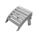 VEVOR Adirondack Ottoman 16,9L x 18,9W x 13H Inch HDPE Πτυσσόμενο υποπόδιο Γκρι
