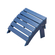 VEVOR Adirondack Ottoman 15,7L x 18,9W x 13H Inch HDPE Πτυσσόμενο υποπόδιο μπλε