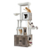 VEVOR Large Cat Tree Box Box Περίβλημα 2-σε-1 Cat Tower Εσωτερικό Play House για γάτες