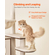 VEVOR Large Cat Tree Box Box Περίβλημα 2-σε-1 Cat Tower Εσωτερικό Play House για γάτες