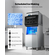 VEVOR Commercial Ice Maker 300 lbs/24 h Αυτοκαθαριζόμενη παγομηχανή - Μόνο κεφαλή