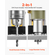 Magnetic Drill 1400W 2810 lbf Magnetic Drill Press 1,6 in Boring Diameter 11 Bit