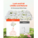 VEVOR 3D Flower Panel Wall 24 ΤΕΜ. 15 x 15 ιντσών Τεχνητό λουλουδάτο φόντο για γάμο