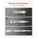 VEVOR 1 Pair 16-60 in Soft-Close Drawer Slides Ball Bearing Full Extension