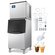 VEVOR Commercial Ice Maker 300LBS/24H & 250LBS Storage Bin AutoCleaning