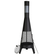VEVOR 20 In Chiminea Outdoor Wood Burning Firepit with Grill Mesh & Chimney Coat