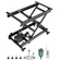 VEVOR 71 cm Electric Lift Table Single Scissor Lifting Platform 150 kg 4 Wheels