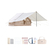 Φουσκωτή σκηνή VEVOR για Κάμπινγκ Glamping Σκηνή 3-5 Ατόμων με κουβούκλιο αντλίας
