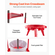 Εγχειρίδιο VEVOR Fruit Wine Press for Wine Making 2,38 Gal/9L Stainless Steel