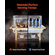 VEVOR 4 Qt 2 Pack Ορθογώνιο σετ μπουφέ πιάτων πλατό από ανοξείδωτο χάλυβα