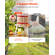 VEVOR Fruit Wine Press Manual Press for Wine Making 4,75 Gal/18L Wood Basket