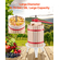 VEVOR Fruit Wine Press Manual Press for Wine Making 4,75 Gal/18L Wood Basket