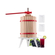VEVOR Fruit Wine Press Manual Press for Wine Making 4,75 Gal/18L Wood Basket