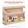 VEVOR Wooden Hamster Cage Habitat 32 in Mice Rodents Hutch Small Animals Cage