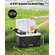 VEVOR Portable Cooler 8.5 QT Insulated Cooler 12 Can Capacity with Handles