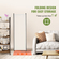 VEVOR Room Divider 4-Panel Πτυσσόμενη οθόνη Privacy Fabric partition Office Λευκό
