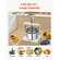 Εγχειρίδιο VEVOR Fruit Wine Press for Wine Making 1,45 Gal/5L από ανοξείδωτο χάλυβα