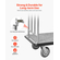 VEVOR Hotel Luggage Cart 800 LBS Brushed Stainless Steel Finish Bellman&#039;s Cart