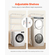 Ράφι αποθήκευσης VEVOR Over Washer and dryer Single Row 3 Tiers Washer Rack White