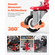 VEVOR Rolling Mechanic Stool Garage Seat 300 lbs Φόρτωση με ρόδες & χώρο αποθήκευσης