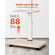 Βάση τηλεόρασης VEVOR Rolling TV Cart για φορητή τηλεόραση, χωρητικότητα έως 88 λίβρες για οθόνες 32-70 ιντσών