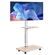 Βάση τηλεόρασης VEVOR Rolling TV Cart για φορητή τηλεόραση, χωρητικότητα έως 88 λίβρες για οθόνες 32-70 ιντσών
