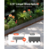 VEVOR Steel Landscape Edging 5 Packs 39 x 3in Ανθεκτικό στη σκουριά για Yard Dark Grey
