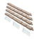VEVOR Faux Stone Landscape Edging 46,2 x 2,2 in Garden Lawn Edge for Walkway