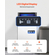VEVOR Commercial Ice Maker Ανεξάρτητη Μηχανή Ντουλάπας 120lbs/24H 36 Ice Cubes