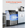 VEVOR Commercial Ice Maker Ανεξάρτητη Μηχανή Ντουλάπας 120lbs/24H 45 Ice Cubes