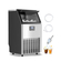 VEVOR Commercial Ice Maker Ανεξάρτητη Μηχανή Ντουλάπας 130lbs/24H 45 Ice Cubes