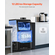 VEVOR Commercial Ice Maker Ανεξάρτητη Μηχανή Ντουλάπας 70lbs/24H 36 Ice Cubes