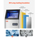 VEVOR Commercial Ice Maker Ανεξάρτητη Μηχανή Ντουλάπας 100lbs/24H 36 Ice Cubes
