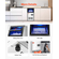 VEVOR Commercial Ice Maker Ανεξάρτητη Μηχανή Ντουλάπας 100lbs/24H 36 Ice Cubes