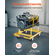 Βάση κινητήρα VEVOR 750LBS/340KG Ρυθμιζόμενο ανυψωτικό κινητήρα Dolly Steel με 4 τροχούς