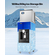 VEVOR 20 Lbs/Min Ice Dispenser 180 Lbs Storage Capacity Ice Bin for Ice Maker