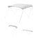 VEVOR 4 Μπλούζες Μπιμίνι Boat Bow 96"Lx(97"-103")W Ανταλλακτικό επάνω μέρος τέντας ανοιχτό γκρι
