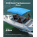 VEVOR 4 μπλούζες μπιμίνι Bow Bow 96"Lx(97"-103")W Αντικατάσταση Τέντας Μπλε Pacific