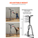 VEVOR 2 σε 1 Πλαίσιο βαρέως τύπου τσάντα του μποξ Boxing Punching Fitness Stand Steel