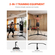 VEVOR 2 σε 1 Πλαίσιο βαρέως τύπου τσάντα του μποξ Boxing Punching Fitness Stand Steel
