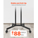 Βάση τηλεόρασης VEVOR Rolling TV Cart για φορητή τηλεόραση, χωρητικότητα έως 88 λίβρες για οθόνες 32-65 ιντσών