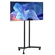 Βάση τηλεόρασης VEVOR Rolling TV Cart για φορητή τηλεόραση, χωρητικότητα έως 88 λίβρες για οθόνες 32-65 ιντσών