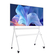 Βάση τηλεόρασης VEVOR Rolling TV Cart για φορητή τηλεόραση, χωρητικότητα έως 198 λίβρες για οθόνες 35-100 ιντσών