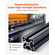 VEVOR 4PCS 23,6 in (600 mm) T Slot 4040 Aluminium Extrusion Anodized Linear Rail