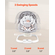VEVOR Baby Swing για Βρέφη 3 Ταχύτητες 3 Θέσεις Καθισμάτων Τηλεχειριστήριο Bluetooth